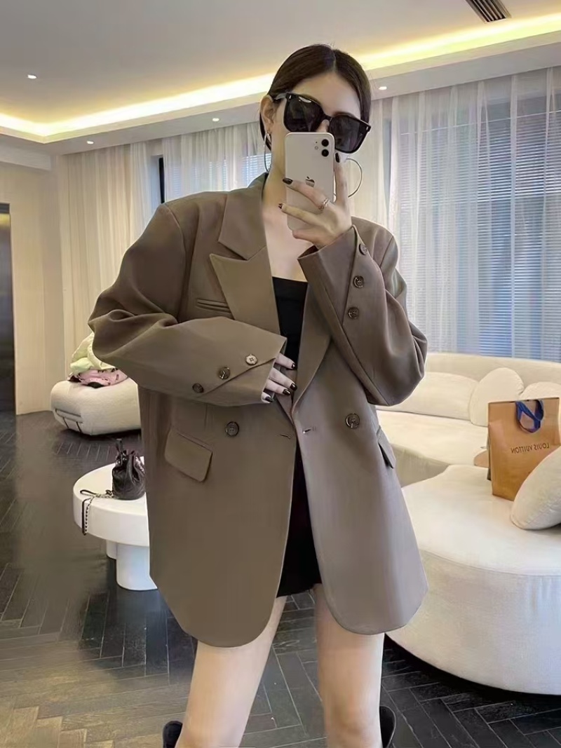 小装西外套女2025春新季款小子个高级计设