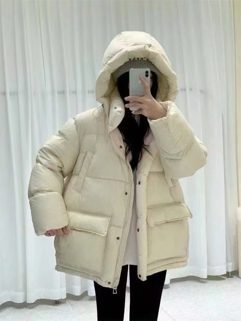 2025冬新季款韩小版个子厚加羽绒女服常