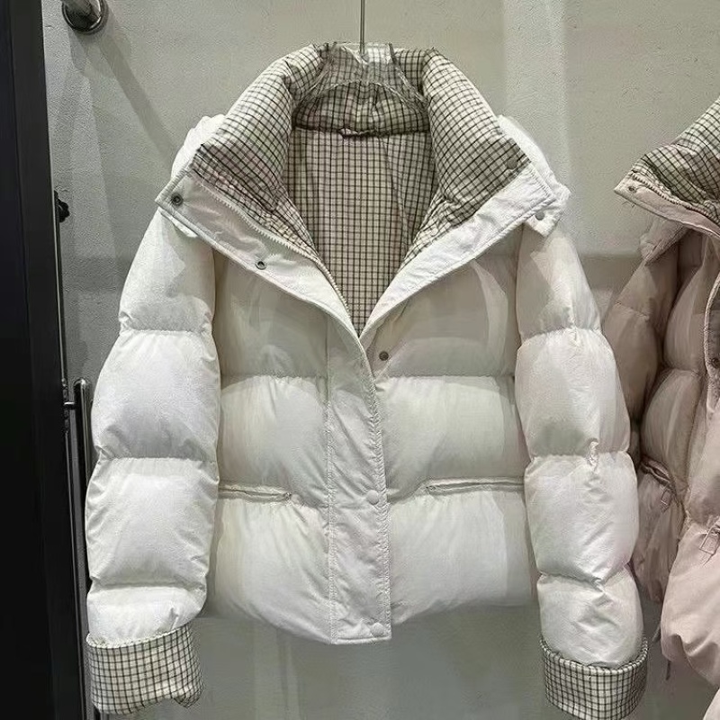 2025冬新季款韩小版个子厚加羽绒女服常