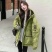 时尚白鸭绒羽绒服冲锋衣外套女短款小个子宽松派克服收腰洋气