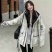时尚白鸭绒羽绒服冲锋衣外套女短款小个子宽松派克服收腰洋气