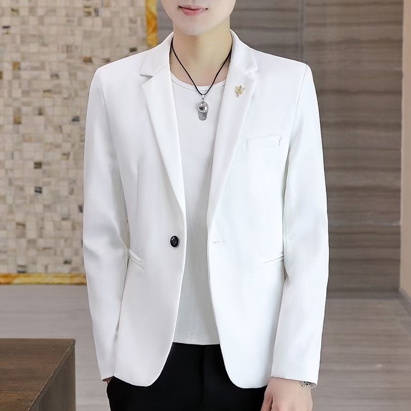 2025新款男款小西服套外高级感痞帅衣服春季时