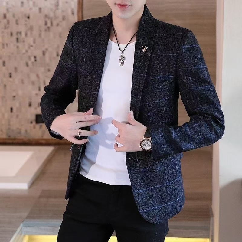 2025新款男款小西服套外高级感痞帅衣服春季时