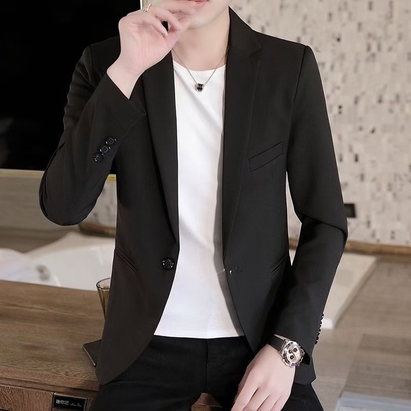 2025新款男款小西服套外高级感痞帅衣服春季时