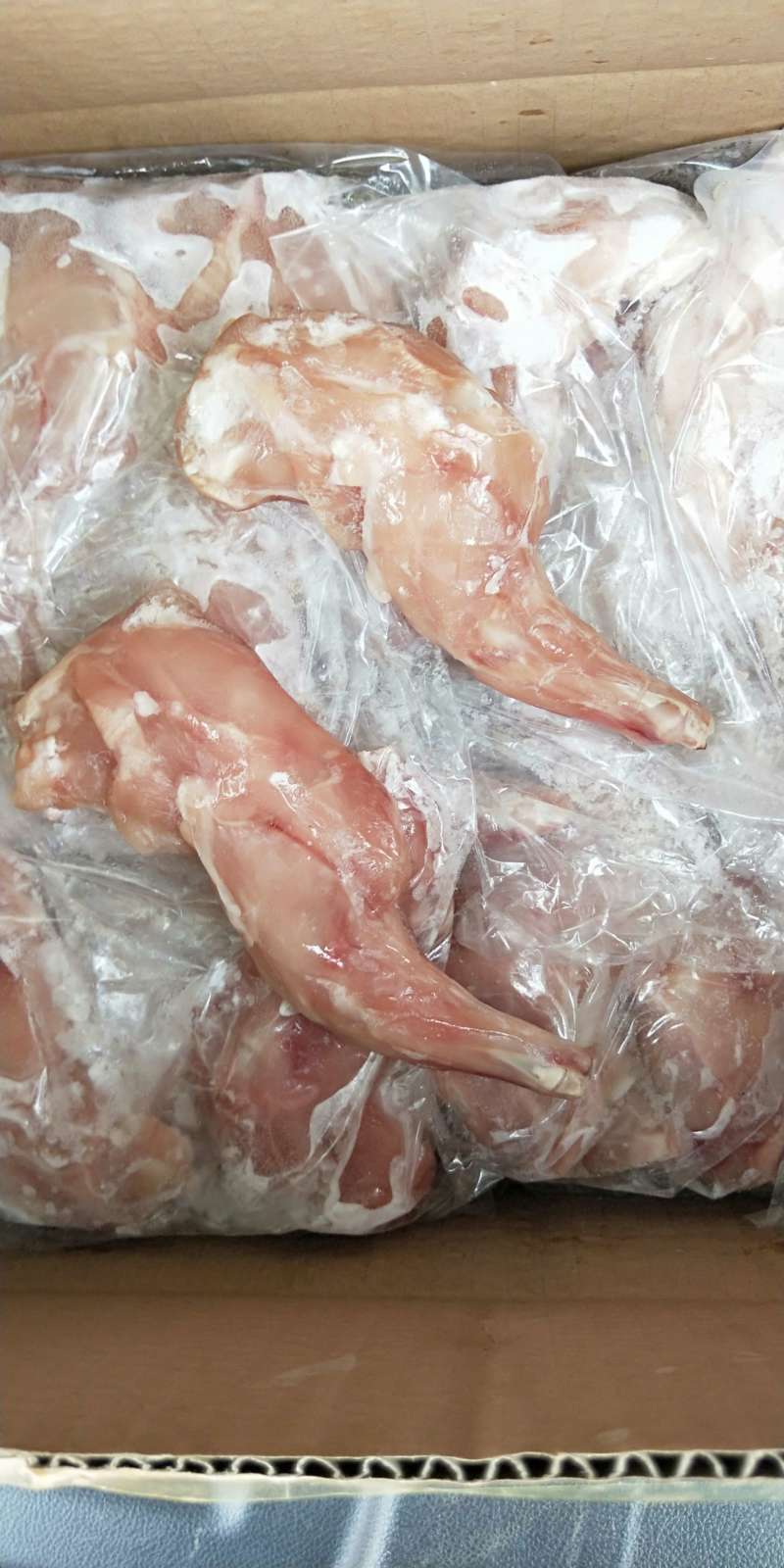 新鲜兔肉，兔肉批发，冷链运输，质量新鲜，烫皮兔，带皮肉兔