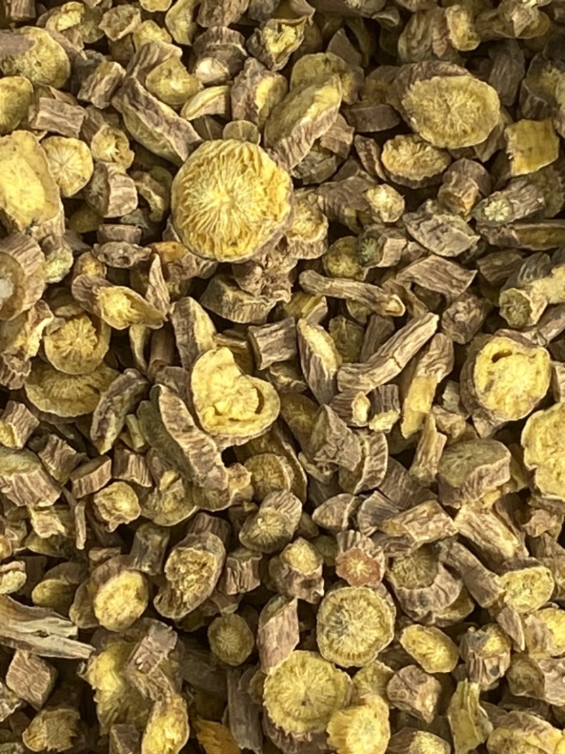 黄芩可以泡茶可以治好多可以百度查特好对身体