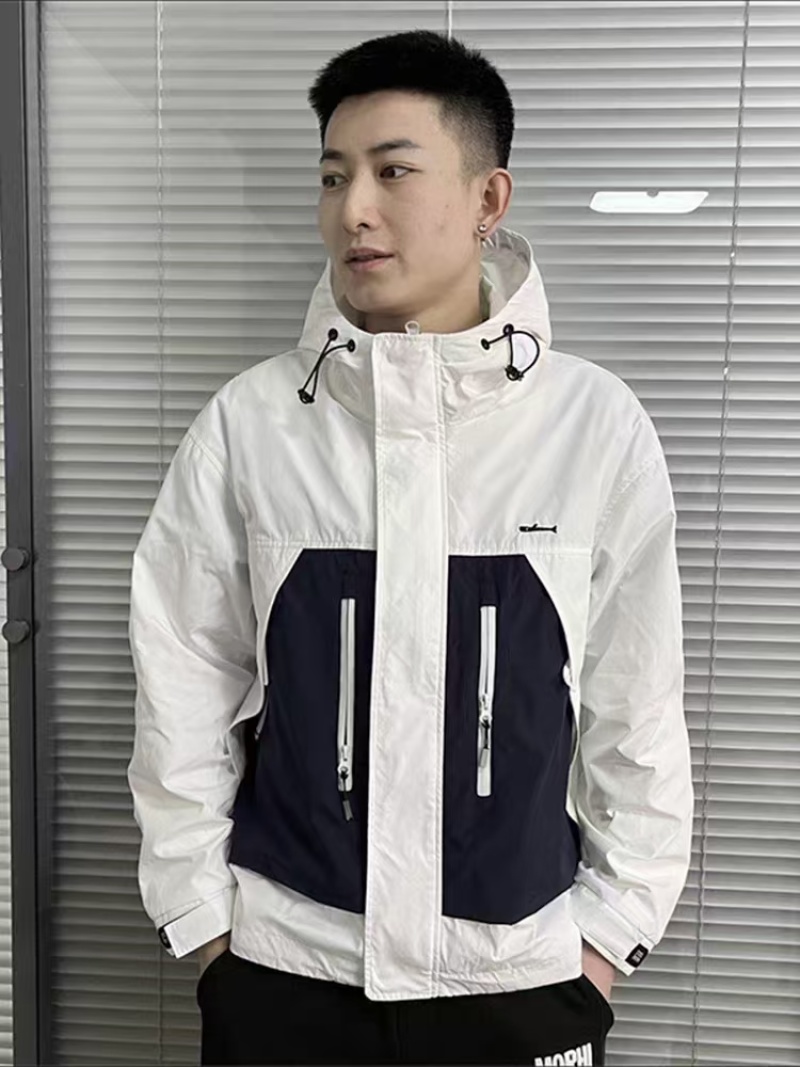 2025新外款套男春款秋款休闲棒球服格子夹克高级