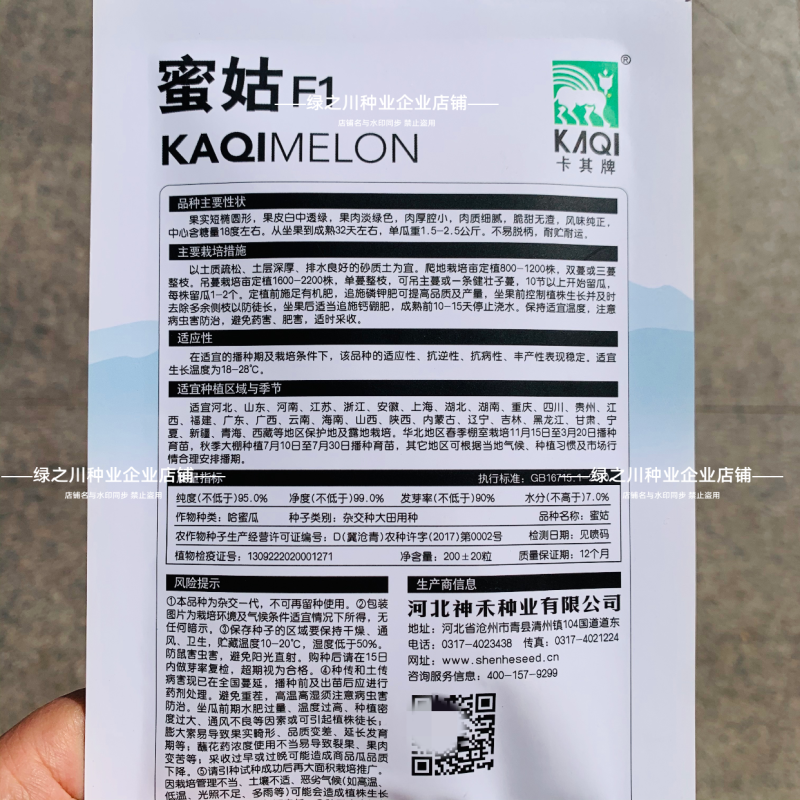 冰糖玉菇甜瓜种子超甜蜜姑甜瓜种籽高圆型特甜玉姑甜瓜种子