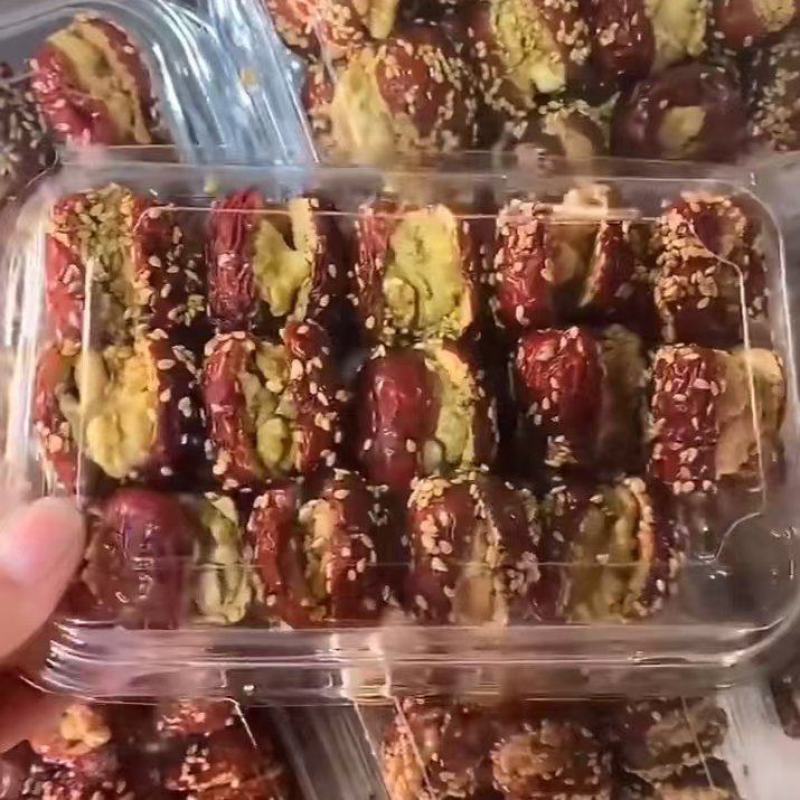 原味什锦芝麻红枣夹核桃厂家批发多口味按客户要求包装
