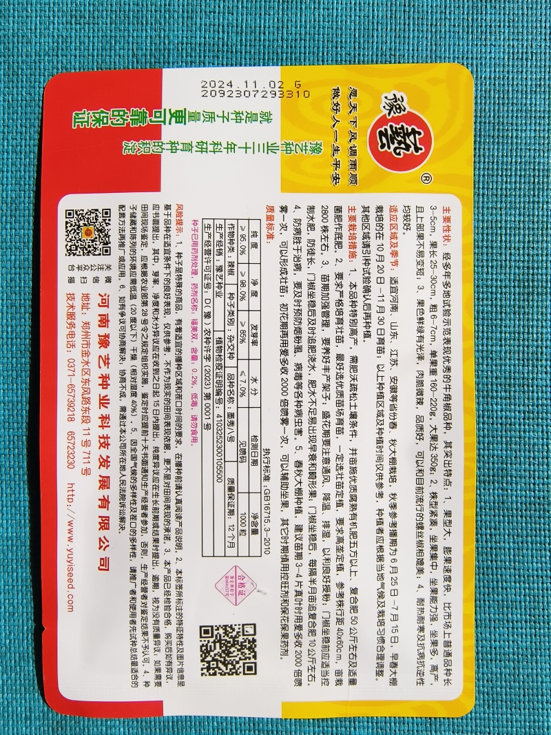 墨秀八号牛角椒大果型大膨果速度快上部果不易变短耐热耐寒