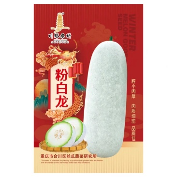 粉白龙粉皮小冬瓜种子腔小肉厚肉质细密耐贮运