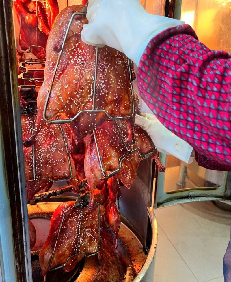 【熟食鸭子】烤鸭手撕烤鸭芝麻烤鸭茶油鸭冒烤鸭食堂餐厅批发