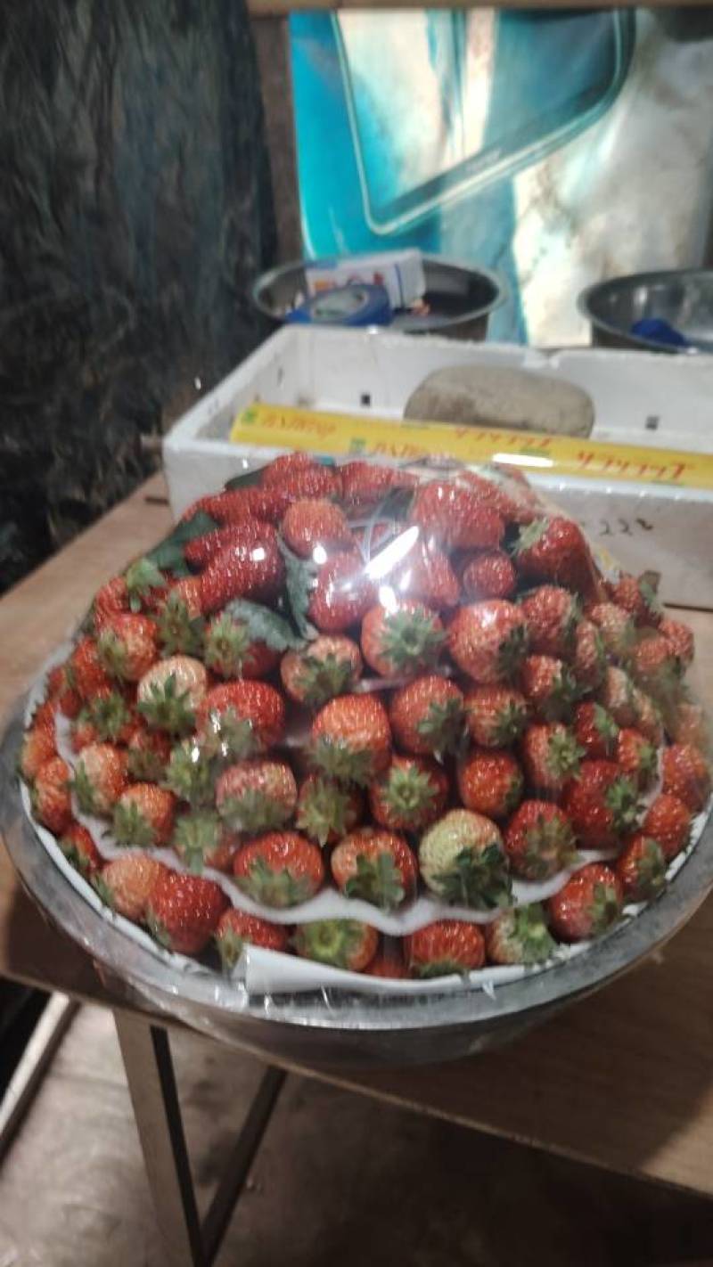 新鲜当季草莓，甜蜜多汁，**特惠！