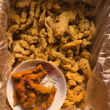 油炸小酥肉酒店餐馆酥肉小吃货源批发