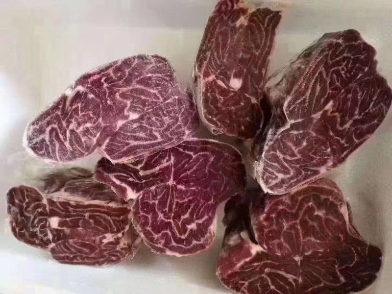 国产腱子芯冷冻金钱腱原切五花趾三花趾莲花腱新鲜冷冻牛肉