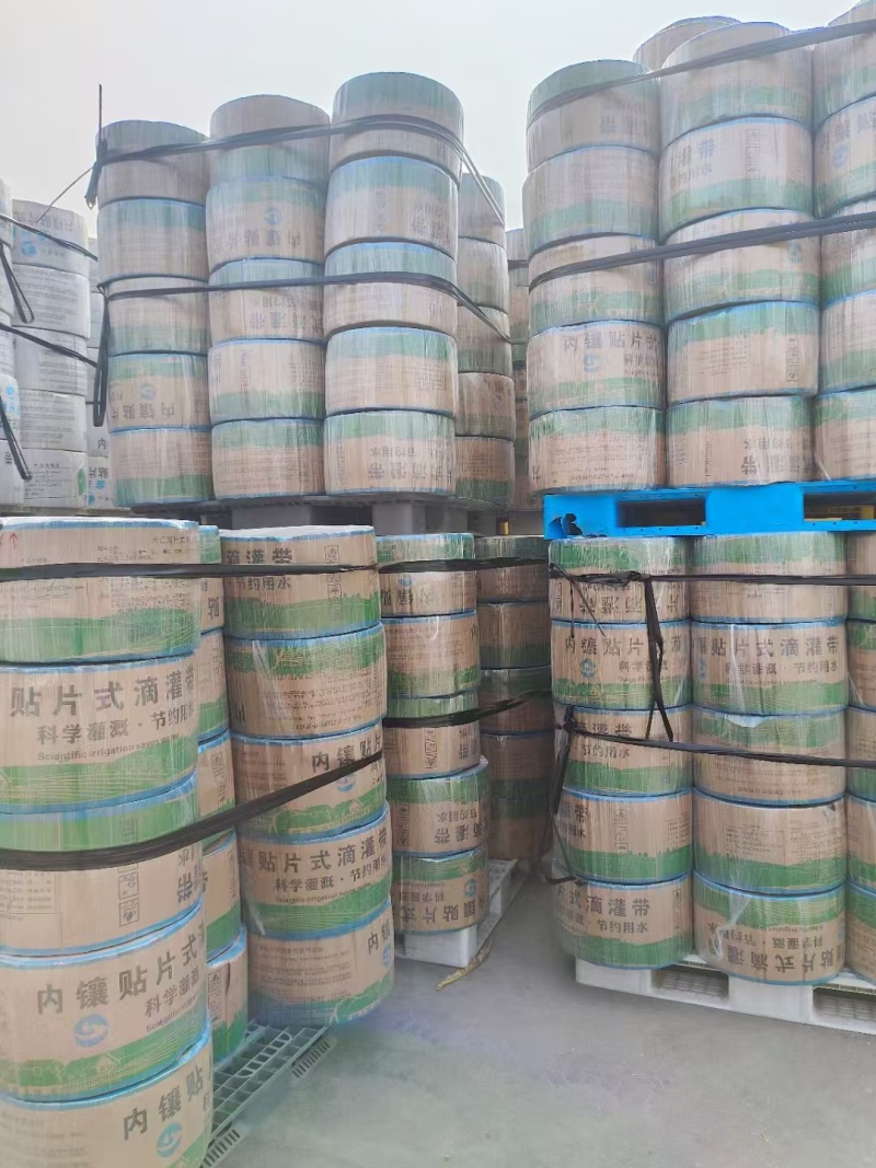 农用节水灌溉水带贴片滴灌带单孔/双孔贴片滴灌带
