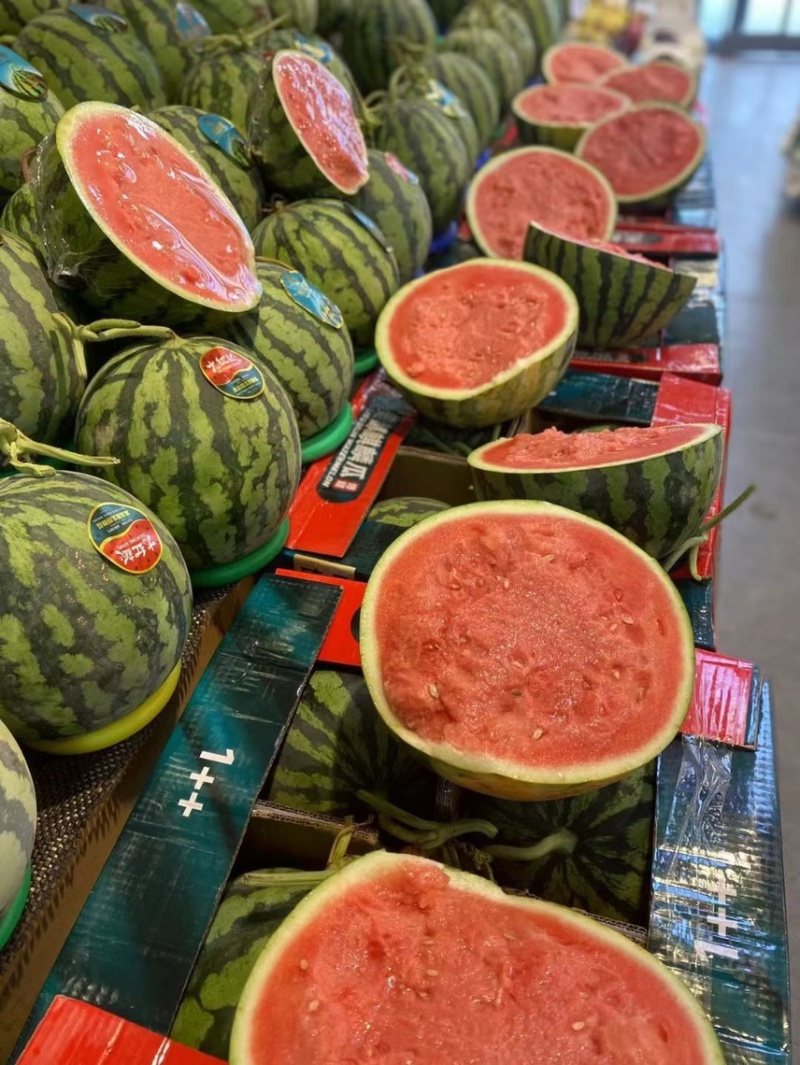 【麒麟西瓜】云南西瓜产地一手货源全国发货品质保证