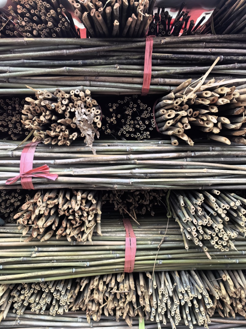 菜架竹/豆角架，圣女果，辣椒，茄子，爬苗架杆