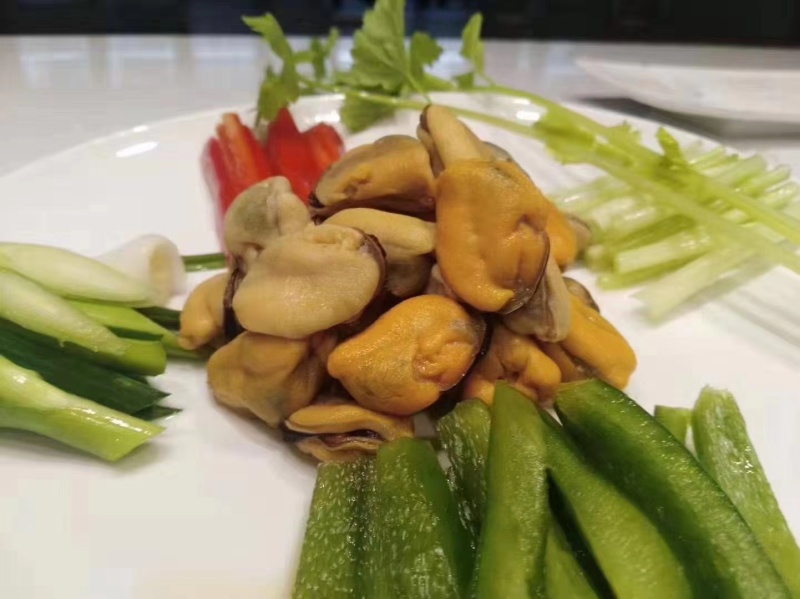 海虹肉鲜活现剥速冻青口贝新鲜贻贝肉淡菜肉去壳冷冻贝类海鲜