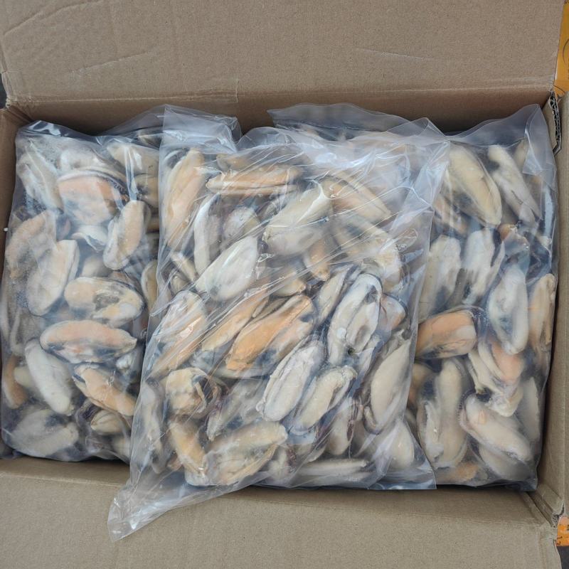 海虹肉鲜活现剥速冻青口贝新鲜贻贝肉淡菜肉去壳冷冻贝类海鲜