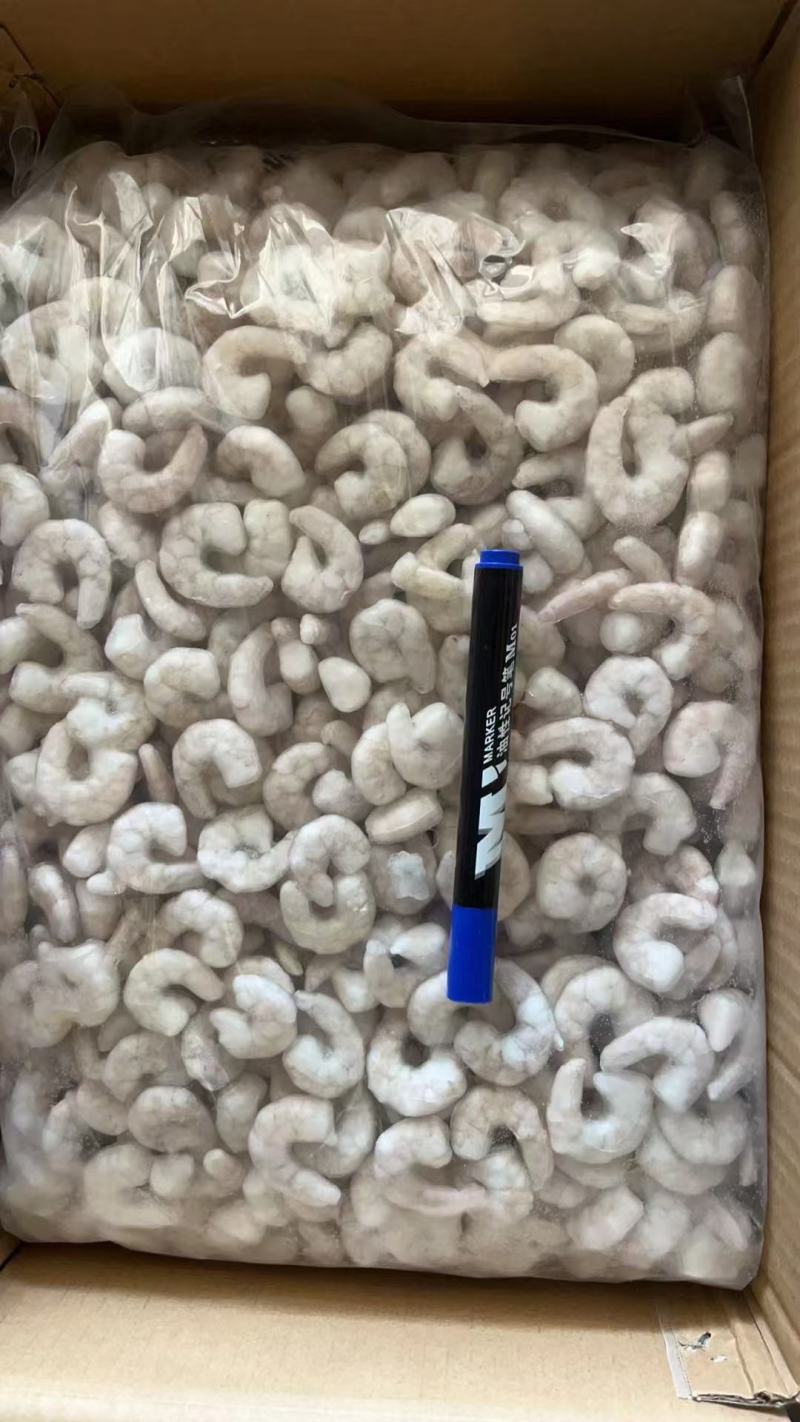 单冻青虾仁冷冻110/130虾仁南美活剥水晶小虾仁商用虾