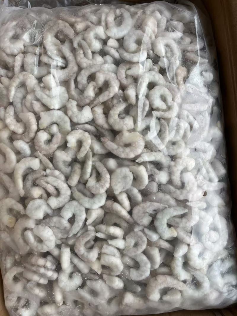 单冻青虾仁冷冻110/130虾仁南美活剥水晶小虾仁商用虾