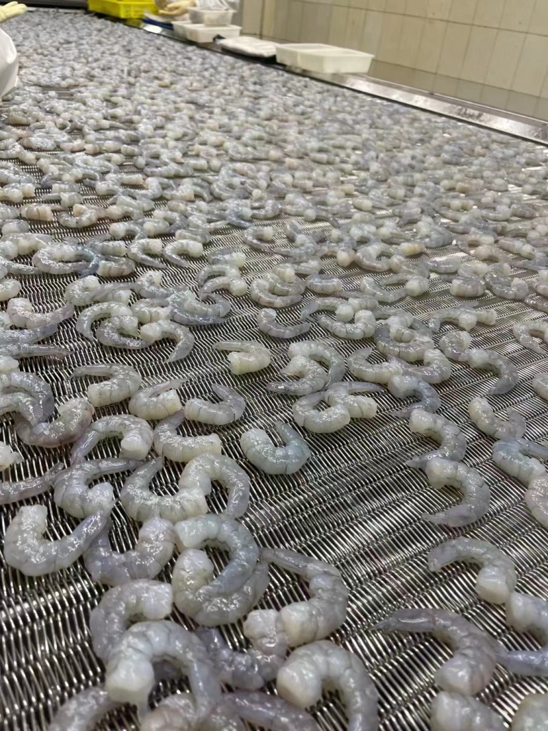 单冻青虾仁冷冻110/130虾仁南美活剥水晶小虾仁商用虾