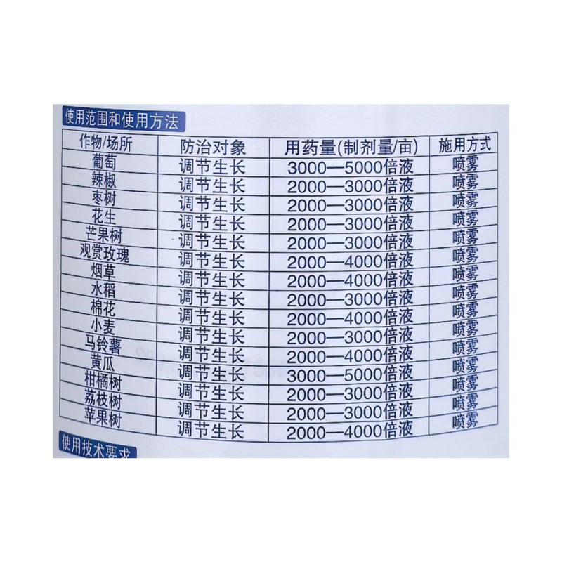 江苏龙灯爱增美0.003%丙酰芸苔素内酯生长调节剂