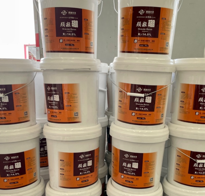硼肥颗粒促进花芽保花保果底施缓释提高坐果率工厂直供量大从