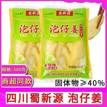 电商品泡仔姜500克*30袋四川正宗生姜下饭菜餐饮电商品