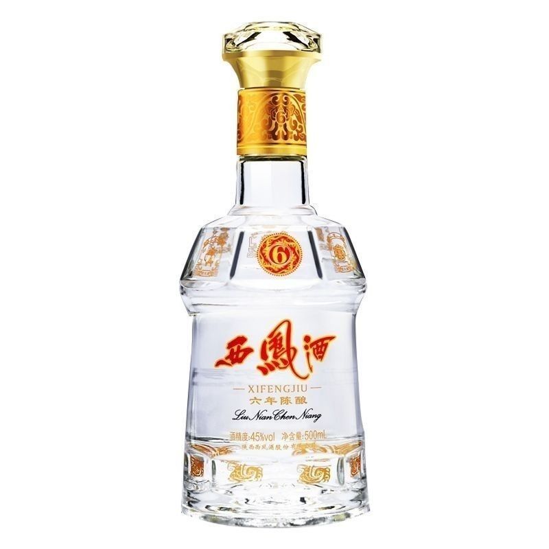 正品西凤酒6年陈酿45度500ml*6瓶整箱[名酒]