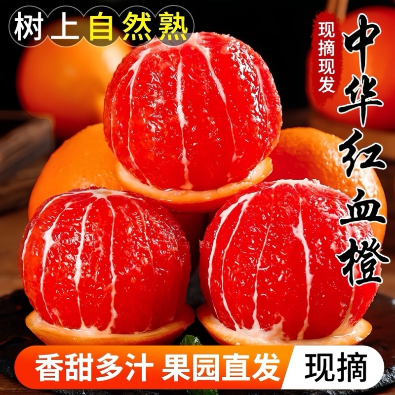 湖北秭归*中华红血橙！大量上市货源稳定供应保障可实地看货