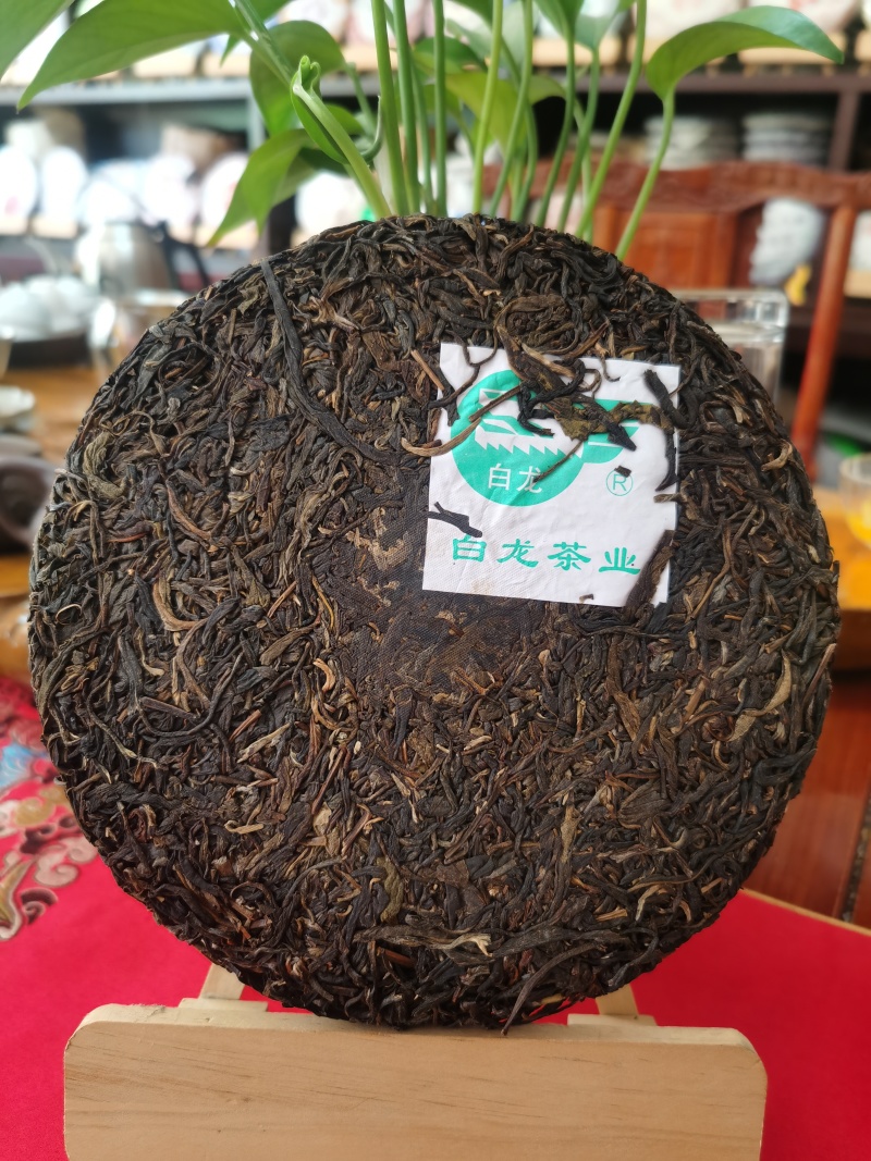 2019年景谷白龙集团荒山茶357克生茶
