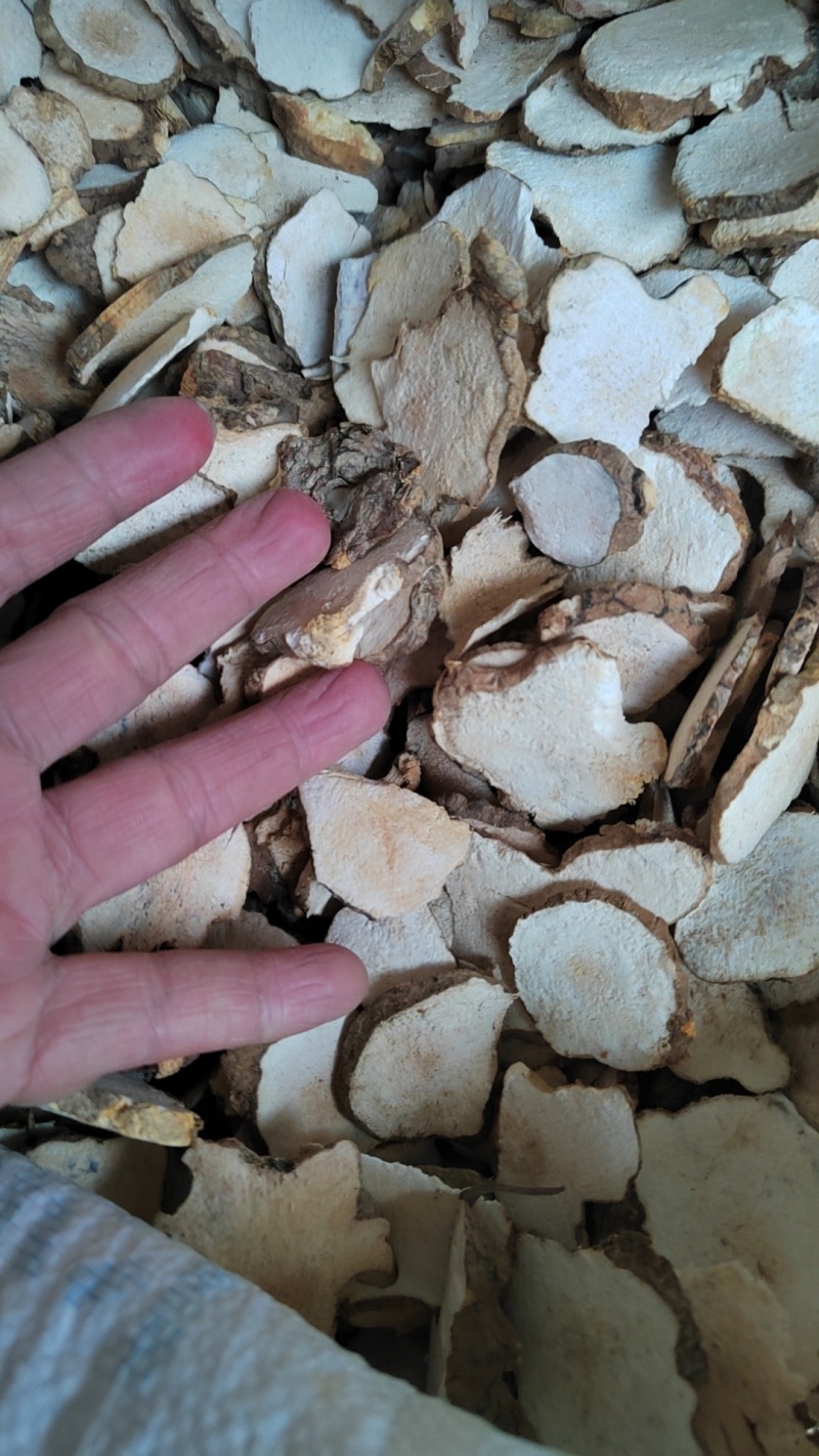 土茯苓，野生粉质白肉手工片土茯苓，湖南广东广西粉质土茯苓