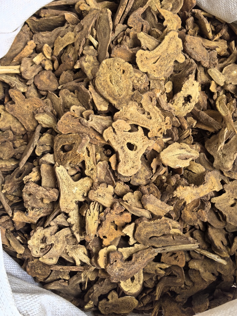 炒白术麸炒白术安徽产地大货供应七彩百草中药材