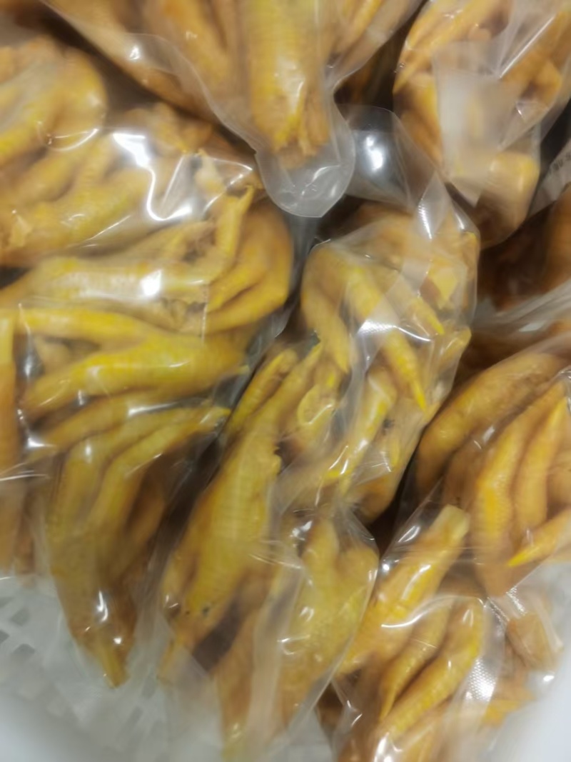 【熟食鸡爪】商用虎皮凤爪酱凤爪广式港式豉汁蒸凤爪盐焗鸡爪