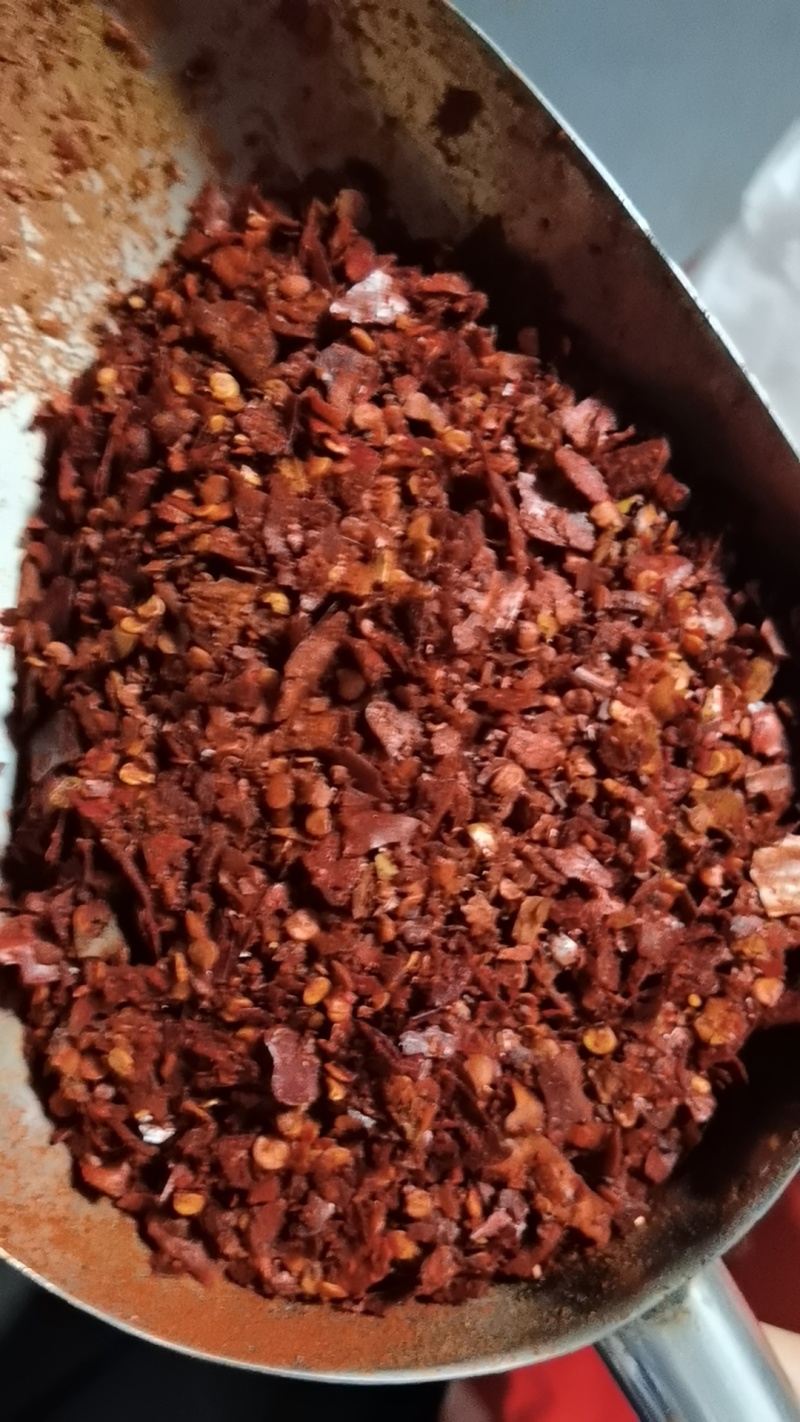 辣椒面顶好中粗，香辣红油，贵州灯笼二荆条皱皮椒子弹头
