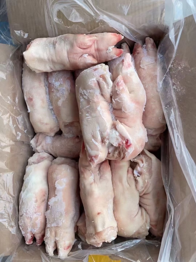 猪蹄猪蹄块二级手续齐全厂家直发全全国发货