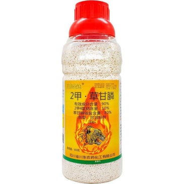川东金达2甲4氯钠草甘膦非耕地灭生性杂草农药除草剂