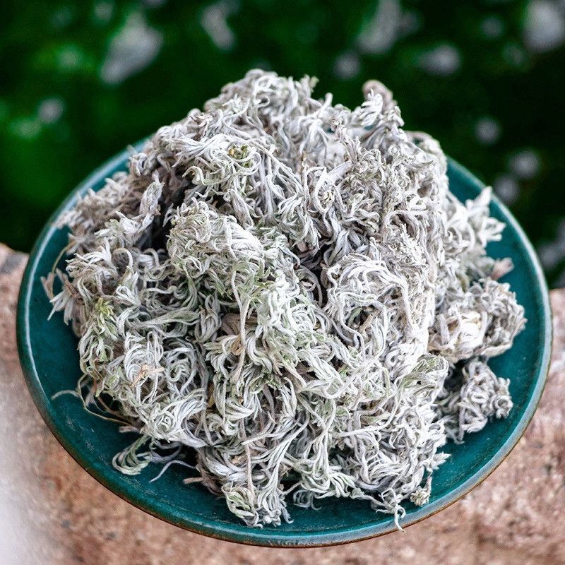 茵陈1公斤整株茵陈野生茵陈无硫绵茵陈中药茵陈个