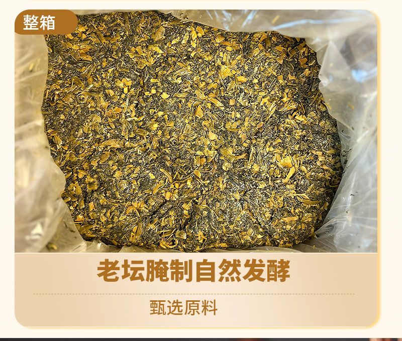 四川烧白盐菜正宗蓝香园老坛烧白盐菜6千克/件梅菜扣肉盐菜
