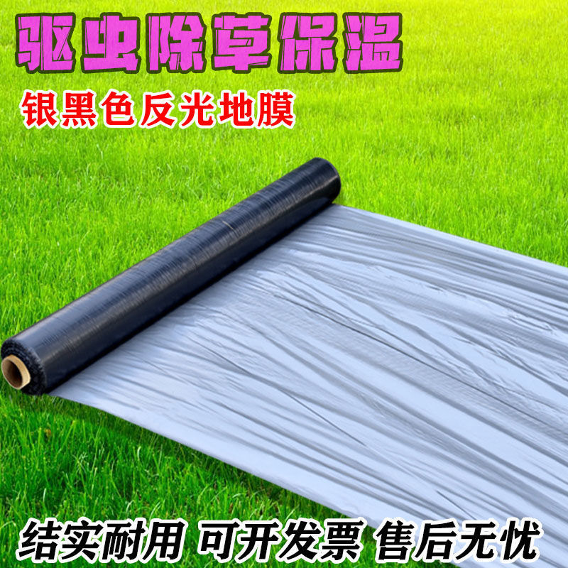 银黑双色黑色地膜厂家直发规格齐全支持定制超强拉力量大优