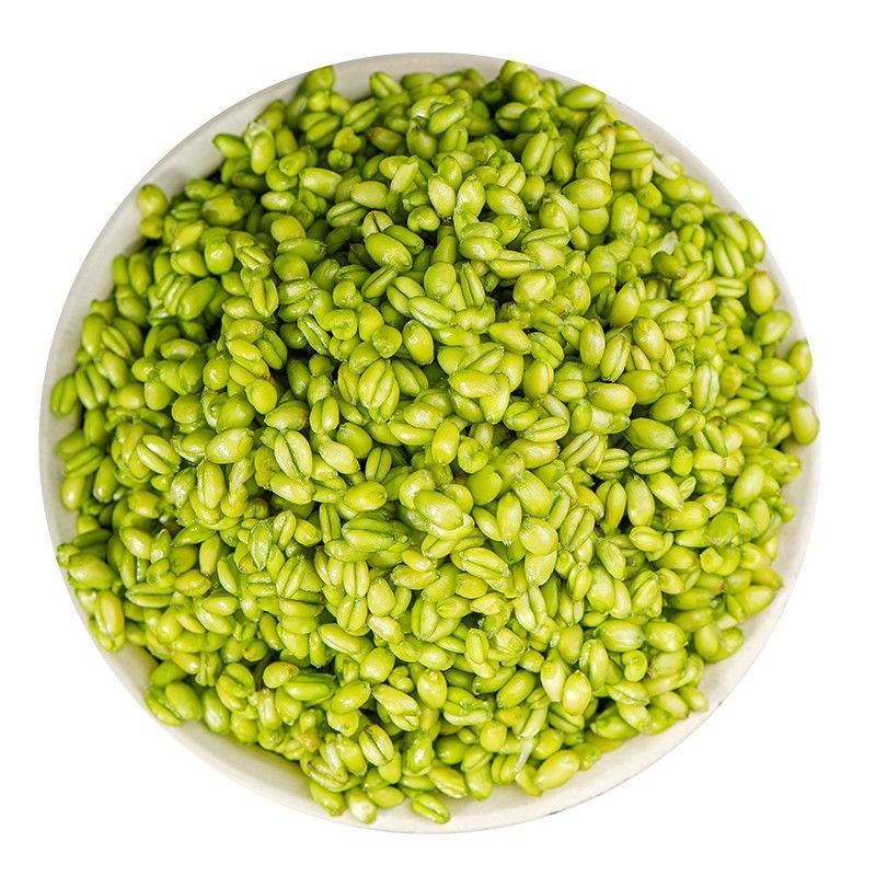 青麦仁初级农产品小时候的味道麦仁绿小麦