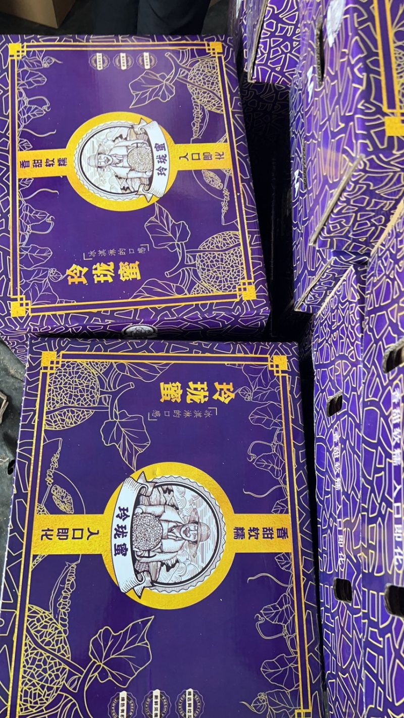玫珑密瓜对接各大超市电商海南哈密瓜网纹瓜欢迎订购