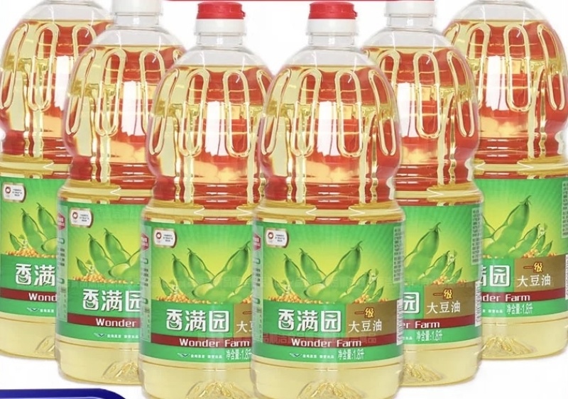 益海嘉里香满园一级大豆油1.8L*6桶每件大豆油豆油
