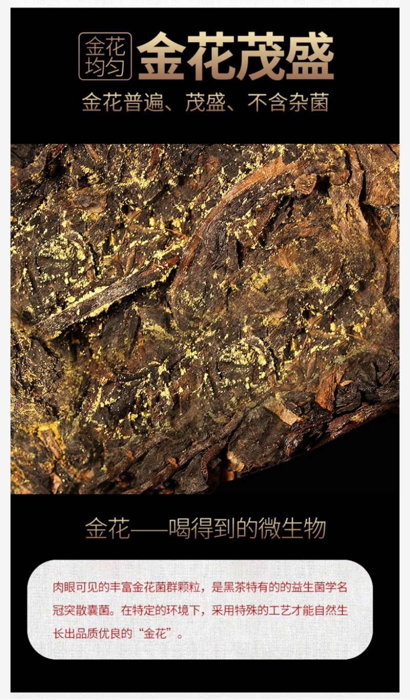 恩施富硒黑茶荷香硒茯砖茶