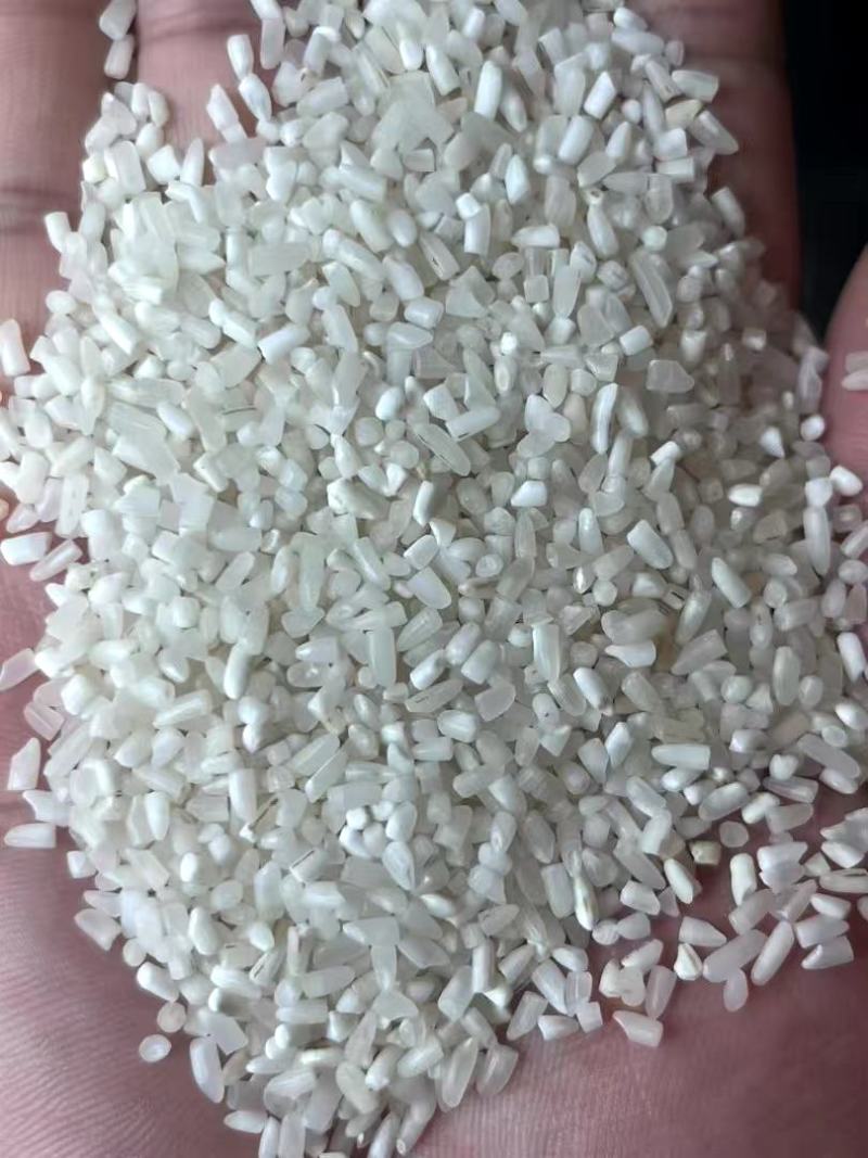 白碎米硬米，食品级大碎米每月到货5万吨