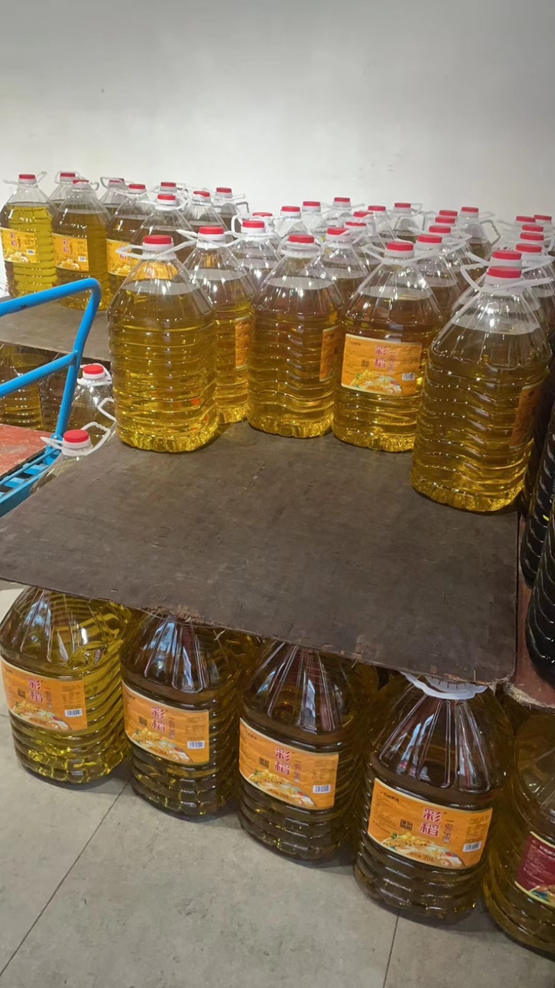 非转基因大豆油20L彩稻厂家直销量大优惠湖南湘菜餐饮学校