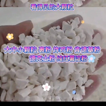 欢迎全国各地电商接单食品级颗粒淀粉