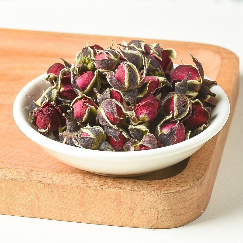 云南金边玫瑰花茶无硫烘干食用小玫瑰泡水泡茶干花原料玫瑰花